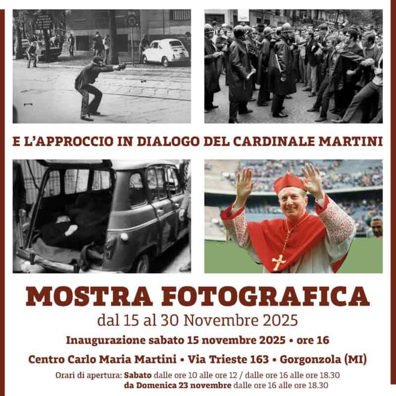 “Martini e gli anni di piombo”, in mostra al centro culturale ‘Carlo Maria Martini’ di Gorgonzola